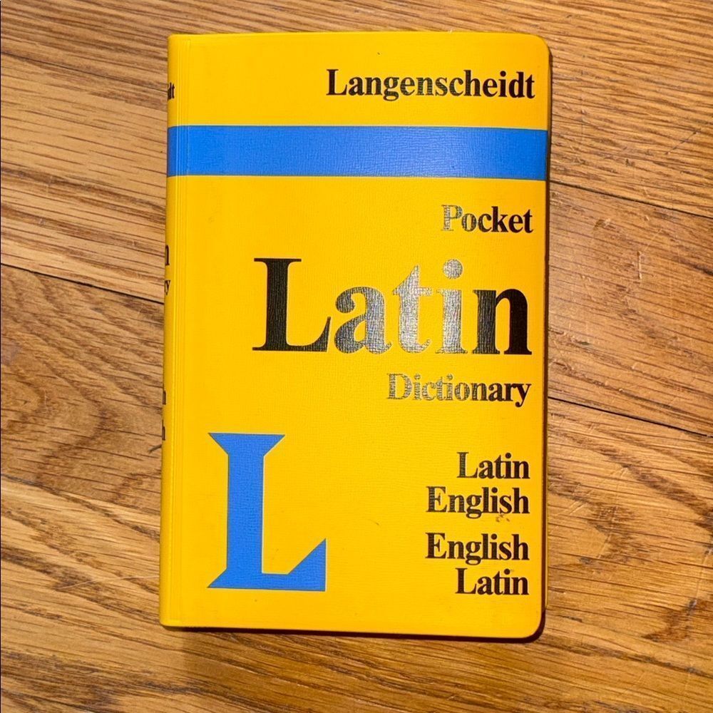 Langenscheidt Pocket Latin Dictionary